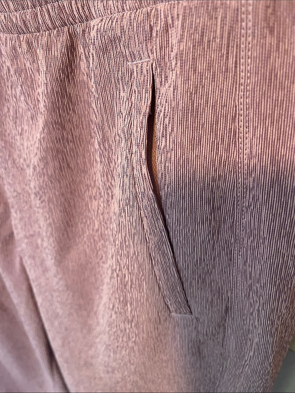 Athleta Rusty Rose Textured Wide-Leg Pants - Picture 4 of 10